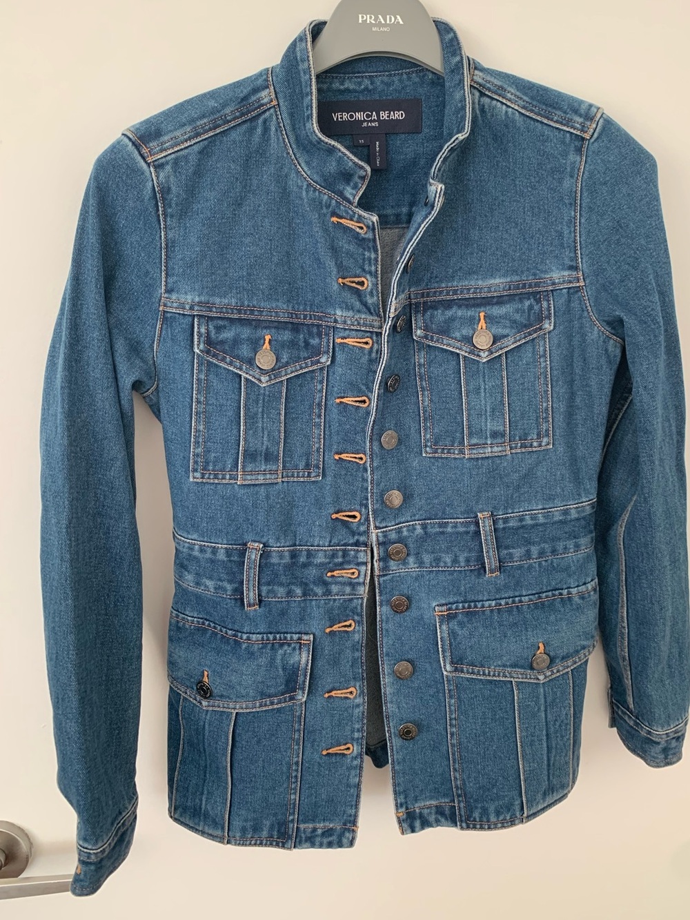 Veronica Beard Tika denim jacket cotton - Picture 5 of 12